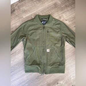 Carhartt Women’s Olive Green Bomber Jacket